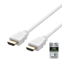 ULTRA High Speed HDMI-cable, 48Gbps, 1m, white