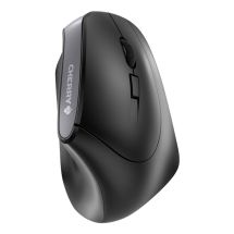 MW 4500 Ergonomic vertical wireless mouse, black