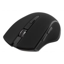 Wireless optical mouse 5 buttons + scroll 1600 DPI USB black