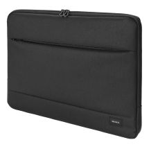 Laptop sleeve, for laptops up to 12", polyester, black