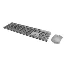 Wireless keyboard mouse combo USB receiver builtin battery