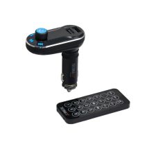 FM Transmitter, bluetooth 4.0, USB, with remote control, 87.