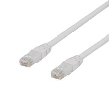 U/UTP Cat6a patch cable, 0.5m, 500MHz, LSZH, white