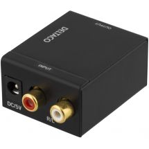 Audio converter from analog>digital 2xRCA coaxial S/PDIF