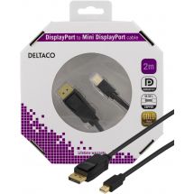 DisplayPort to Mini DisplayPort cable, 2m, black