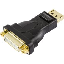 DisplayPort to DVI-I Dual Link adapter, black