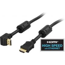 HDMI-kaapeli, HDMI 1.4, u-u, 4K, Ethernet,3D, paluuääni kulma 