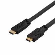 Active HDMI cable, HDMI High Speed with Ethernet, 20m, black