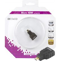 HDMI High Speed w/ Ethernet adapter, Micro HDMI ma - HDMI fe