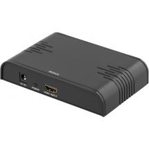 Signaalinmuunnin HDMI Standardi 19-pin na - SCART, PAL, musta
