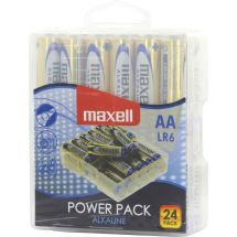 Batteries, AA (LR6), Alkaline, 1.5 V, 24-pack