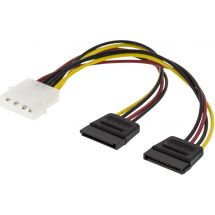 Y-power cable for 2xSerial ATA hard drives