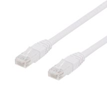 UTP Cat6 patch cable 0.5m, white