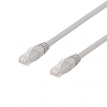 U/UTP Cat6a patch cable 15m 500MHz grey