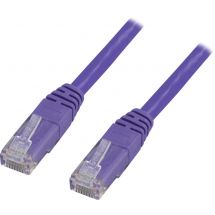 U / UTP Cat6 patch cable 2m 250MHz Delta certified purple