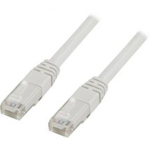 U/UTP Cat6 patch cable 50m 250MHz, white