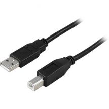 USB 2.0 cable Type A male - Type B male 5m, black