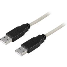 USB 2.0 cable Type A male, Type A male 0,5 m