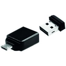 Store'n'Go Nano USB Drive 16GB + OTG Adapter