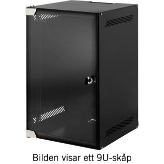 10 "wall cabinet, delivered unassembled , 12U, 280x310