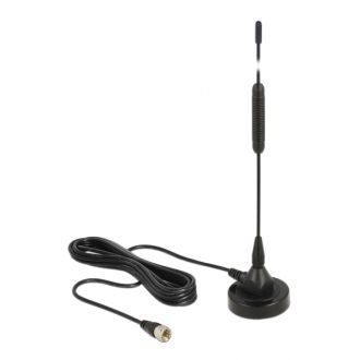 DAB+ Antenna F plug0 dBi omnidirectional magnetic base fixed