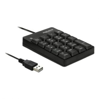 USB Keypad 19 keys black