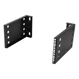 10"-19" wall mount with adjustable width, 4U, 25kg load