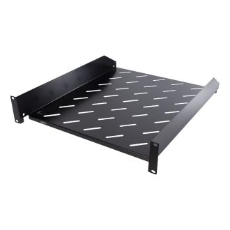 19 "fixed shelf, 2U, 550mm deep, for 600 / 800x800 cabinets