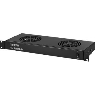 1U 19" fan package with 2 fans, 230V