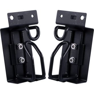Cable holder for 19" mounting, metal loop, 2-pack