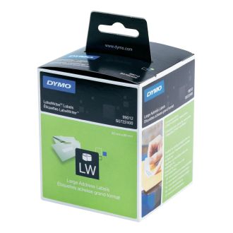 LabelWriter labels 89x36mm box 1x260 labels direct printing