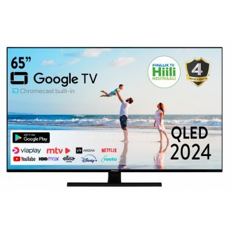 Finlux 65" G10 QLED Google TV (2024) 4-VUODEN TAKUU