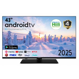 Finlux 43" G9 Android TV (2025) 4-VUODEN TAKUU