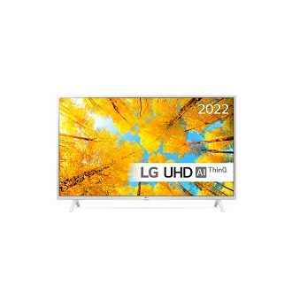 LG 43"  43UQ76906LE UHD LED SMART TV, Valkoinen