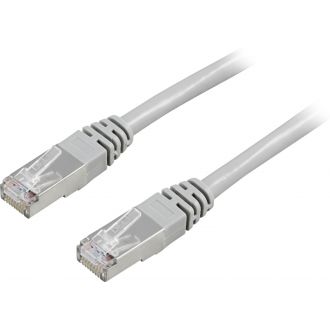 F/UTP Cat5e patch cable, 50m, 100MHz, grey