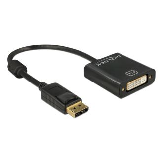 Adapter Displayport 1.2 male to DVI female, 4K, passive