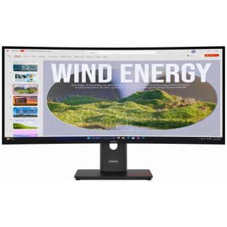 LENOVO 34" T34WD-40 CURVED WQHD 21:9 120HZ HDMI/DP/USB-C(100W)/RJ45