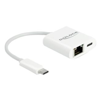 USB TypeC Adapter>Gbit LAN 10/100/1000 Mbps white