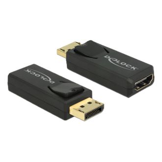 Adapter DisplayPort 1.2 male > HDMI female 4K Active black