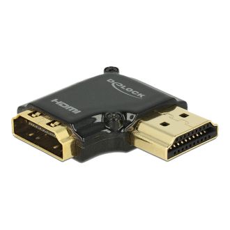 Adapter High Sp HDMI Eth. – HDMI-A fe -HDMI-A ma 90° right