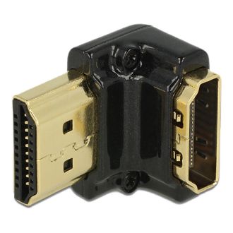 Adapt. High Sp HDMI Eth.-HDMI-A female-HDMI-A male 90° down
