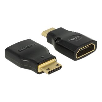 Adapter High Speed HDMI w/ Eth. HDMI MiniC male HDMI-A fem