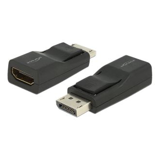 Adapter DisplayPort 1.2 male > HDMI female 4K Passive black