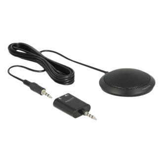 Condenser Table Mic omnidirectional conf 3.5mm stereo jack