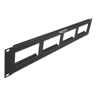 Easy 45 19? Patch Panel cut-out 4 x 90.5 x 45.2 mm, 2U
