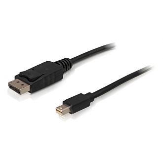 Cable Mini Displayport 1.2 male to Displayport male, black