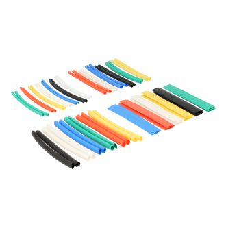 Heat shrink tube set 50 pieces assorted colours