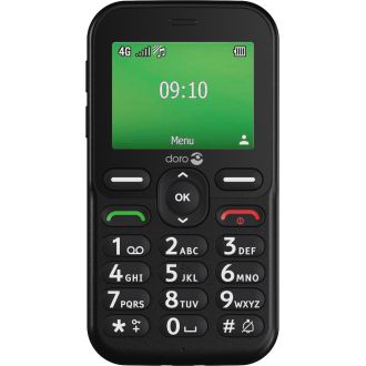 DORO LEVA E11, BLACK Puhelin