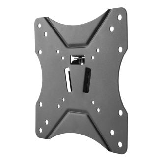OFFICE Compact Slim Fixed Wall Mount, 23"-42", 25 kg, black