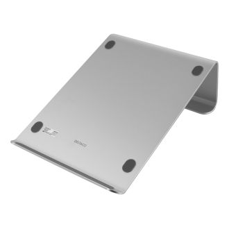 Laptop and tablet stand, aluminum 11-15”, silver